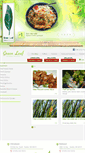 Mobile Screenshot of greenleaftaste.com